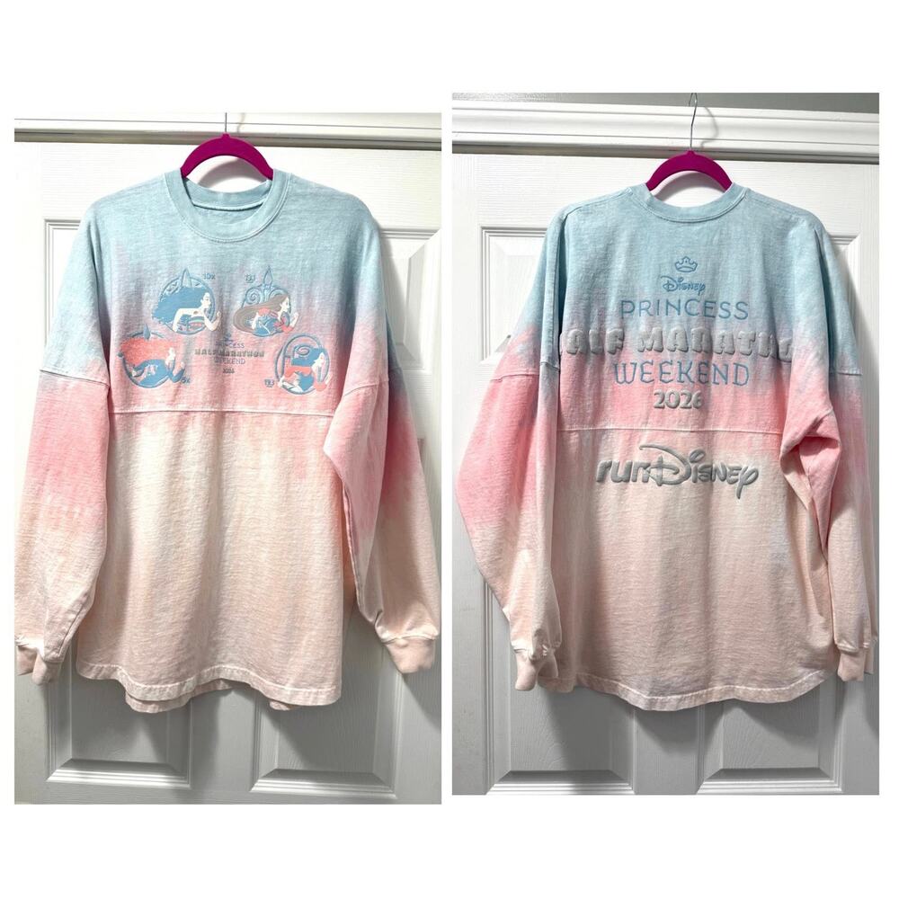 Disney Parks Size L Run‎ Disney 5K Princess Half Marathon Spirit Jersey 2026